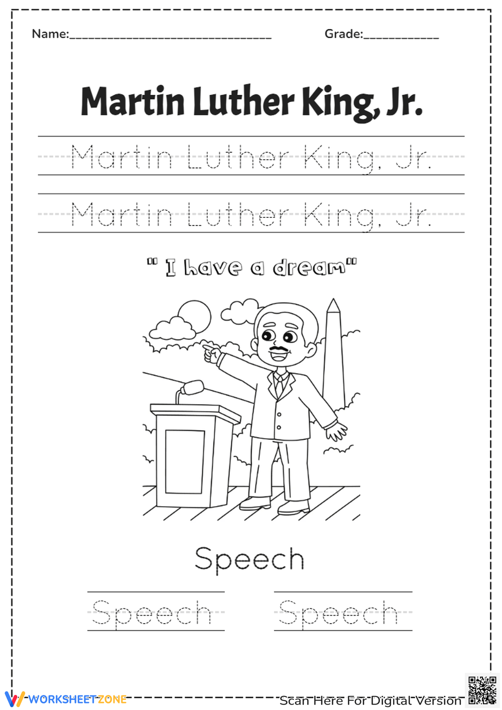 Printable Kindergarten Black History Month Worksheets Explore Engaging Free Social Studies Worksheets For Interactive Worksheets Library