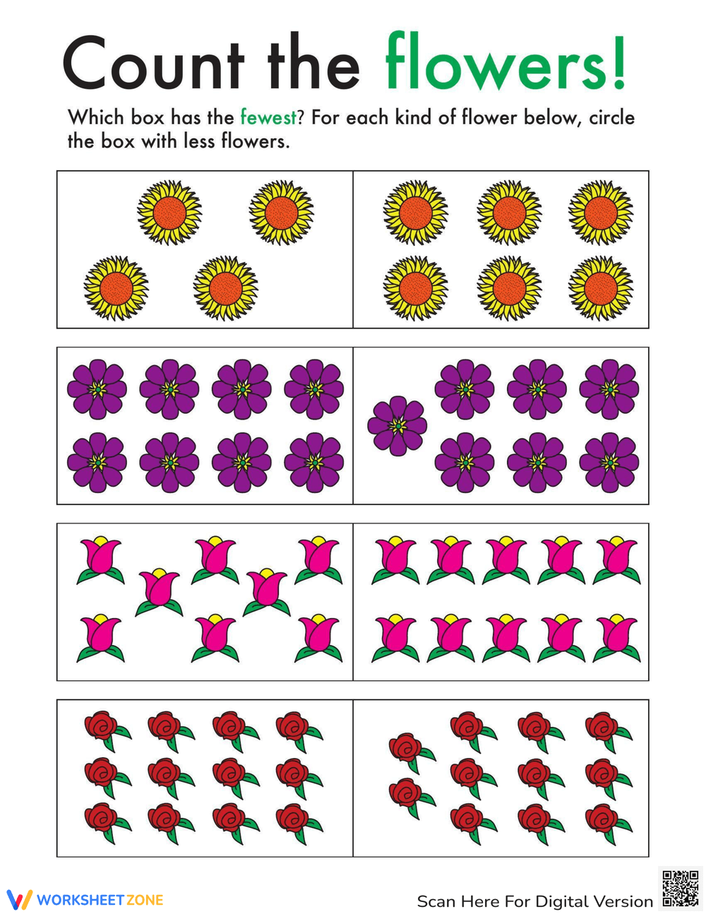 Printable Kindergarten Comparing Amount Worksheets Download Printable Kindergarten Comparing Amount Worksheets Download