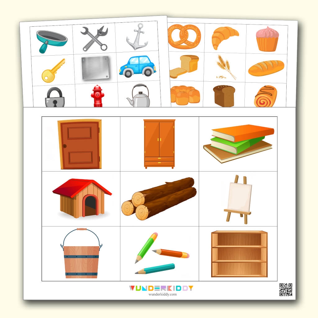Printable Worksheet For Children Materials And Objects Printable Worksheet For Children Materials And Objects