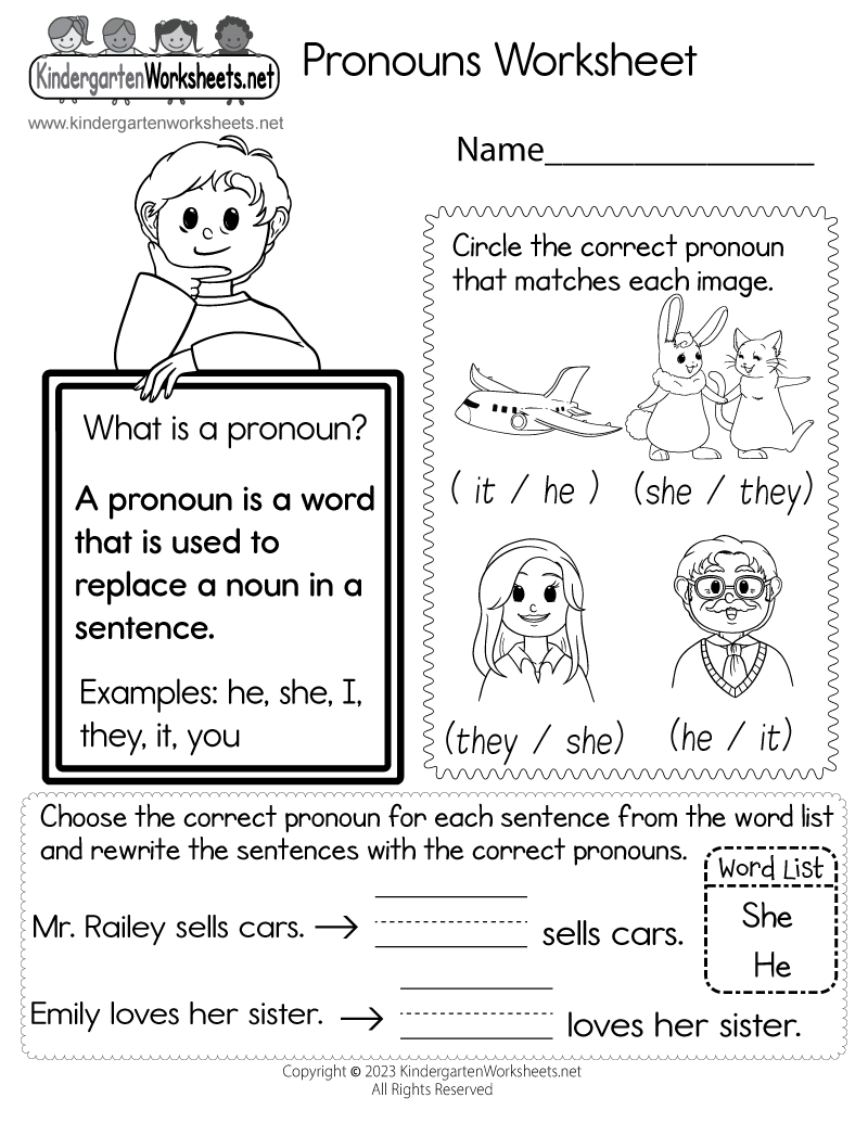 Pronouns Worksheet Free Printable Digital PDF She He And It Chinese Pronouns Activity Sheet Mama Baby Learn Mandarin