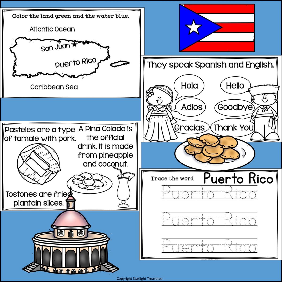 Puerto Rico Mini Book For Early Readers A Country Study Classful Puerto Rico Mini Book For Early Readers A Country Study Classful