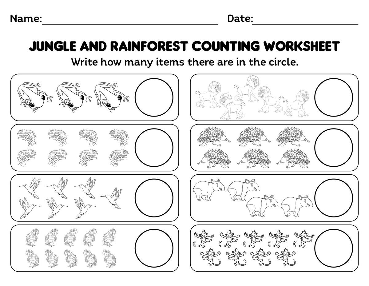 Rainforest For First Grade 10 Free PDF Printables Printablee Rainforest For First Grade 10 Free PDF Printables Printablee