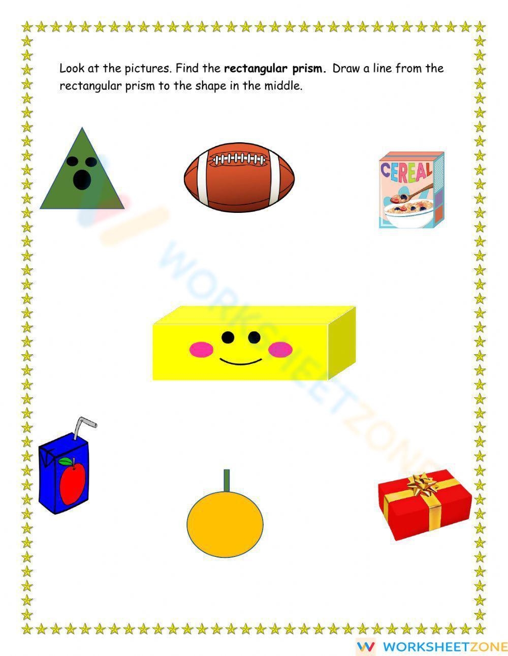 Rectangular Prism Discover Now Worksheet