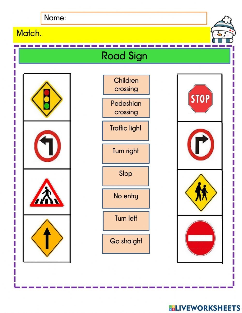 Road Sign Exercise
