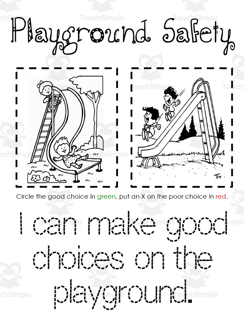 School Classroom Rules Activity Book By Teach Simple