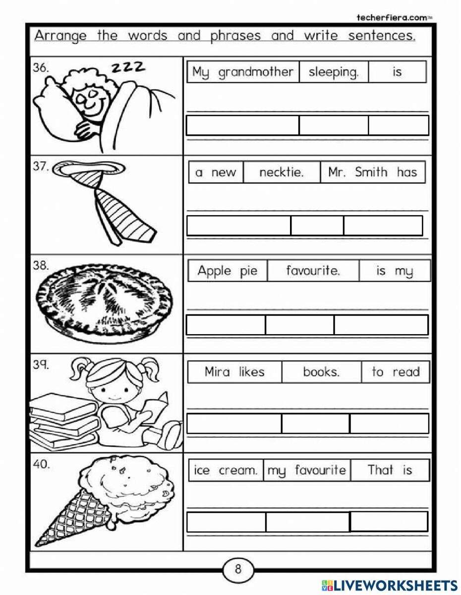 Sight Word Sentences See Worksheet Etsy