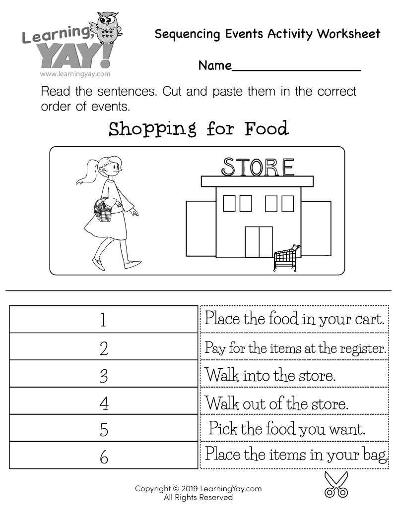 Sequencing Events Activity Worksheet For 1st Grade Free Printable Summer Sequencing Activity Story Writing Worksheets Made By Teachers