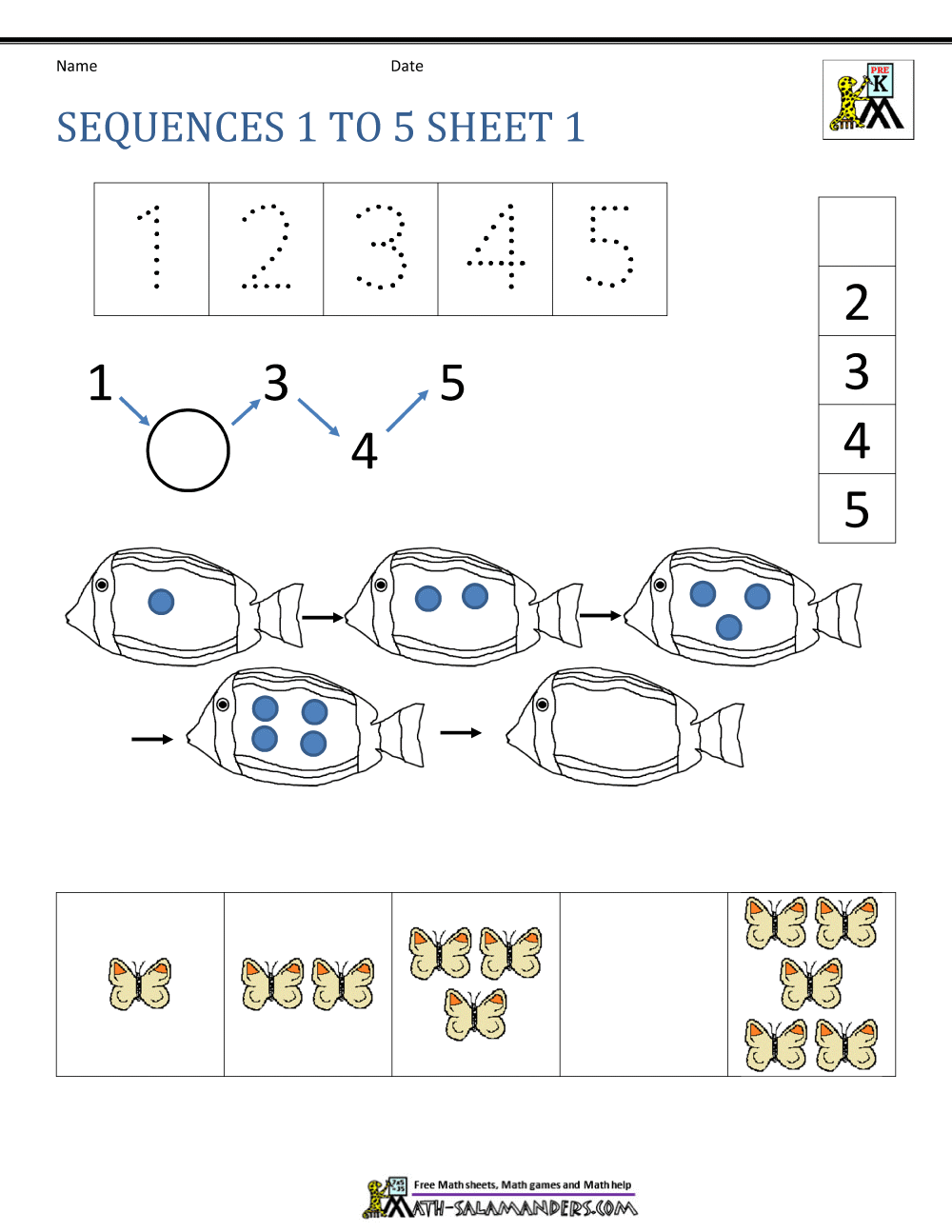 Sequencing To 10 Worksheets Sequencing To 10 Worksheets