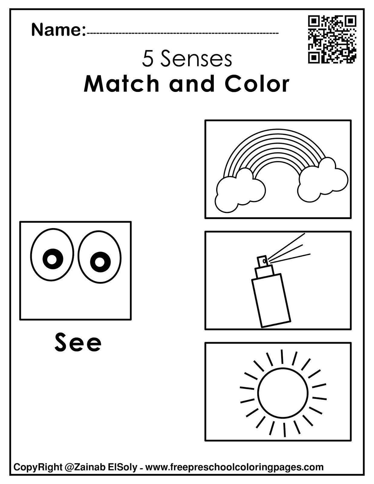 Set Of 5 Senses Activities For Kids Set Of 5 Senses Activities For Kids
