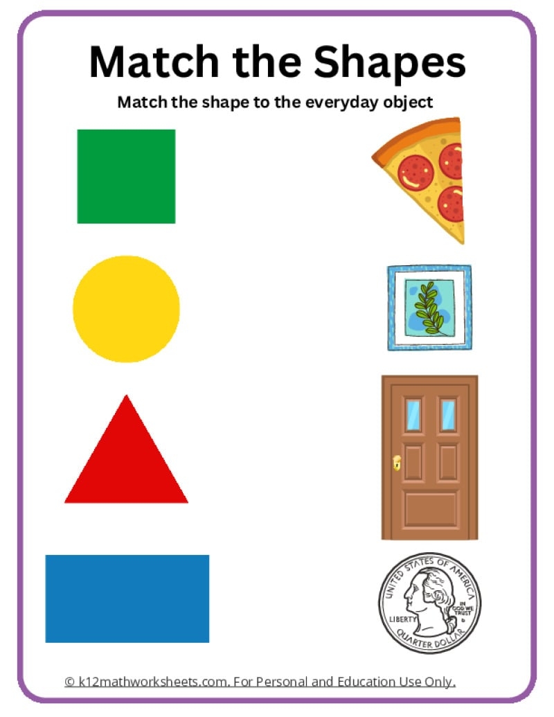 Printable Shapes For Preschool Free Printable PDF For Kids