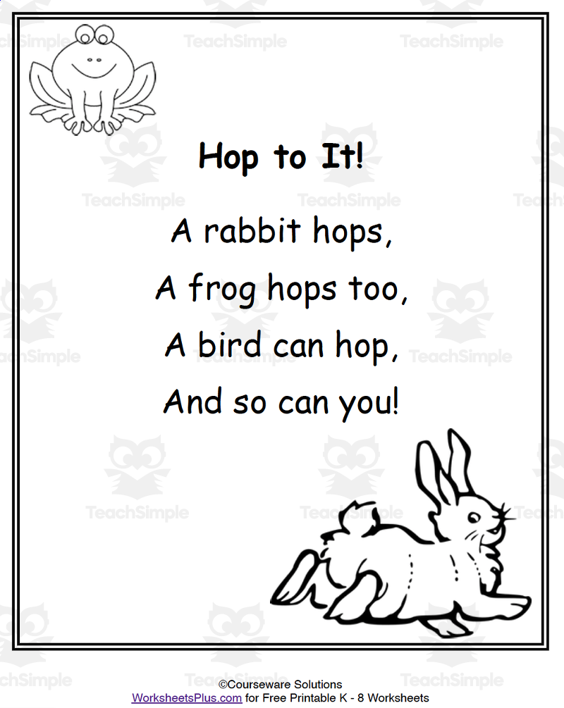 Sight Word Poems For Shared Reading Coloring Kindergarten 1st Grade By Teach Simple Sight Word Poems For Shared Reading Coloring Kindergarten 1st Grade By Teach Simple