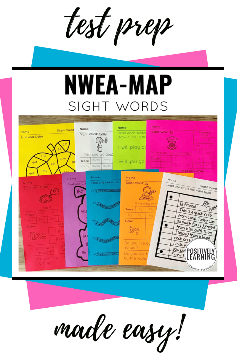 Sight Word Practice For Test Prep Positively Learning