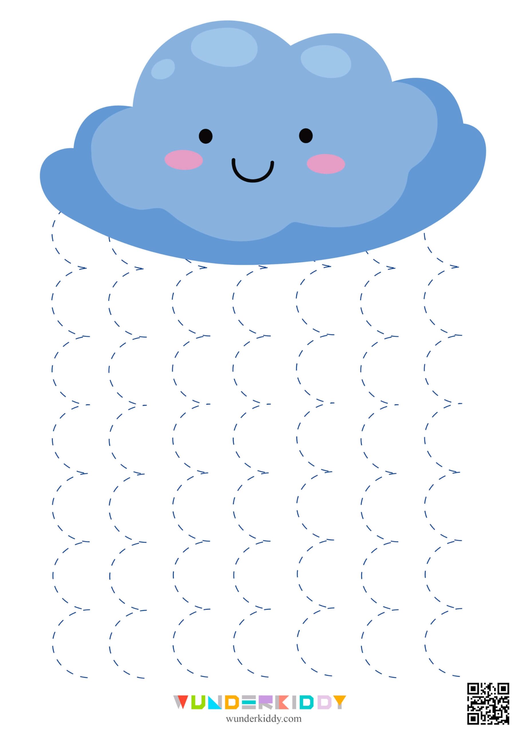 Simple Vertical Lines For Tracing Practice Worksheet Autumn Rain Simple Vertical Lines For Tracing Practice Worksheet Autumn Rain