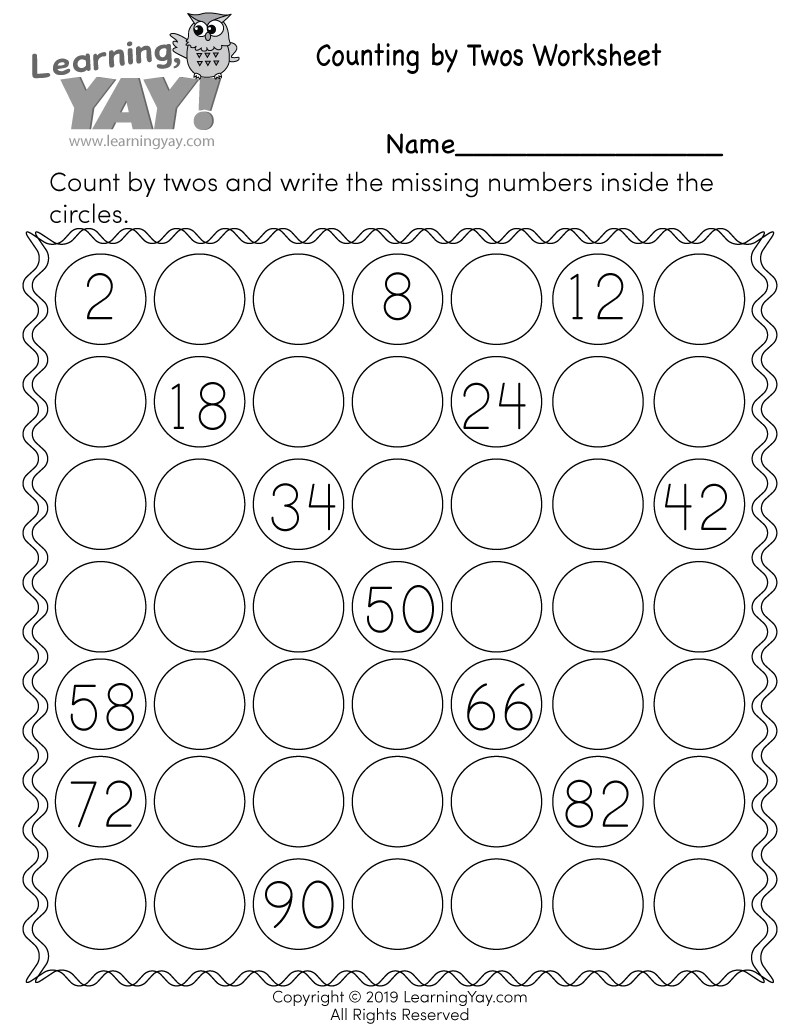 Skip Counting By 2 And 5 Worksheet FREE Printable Worksheets Worksheetfun