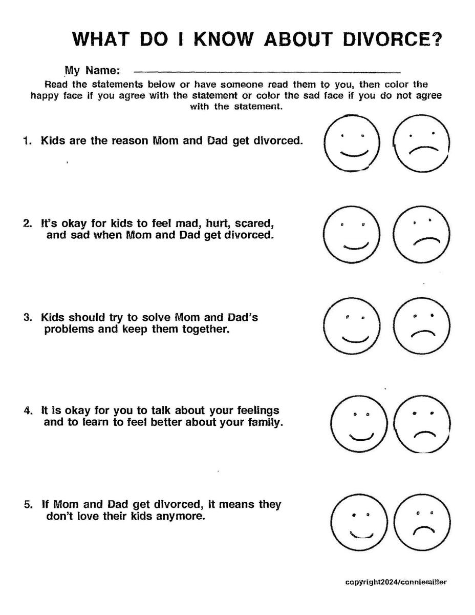 Social Emotional SEL Divorce Coping Lesson Plans For Kids Bright Ideas For Kidz