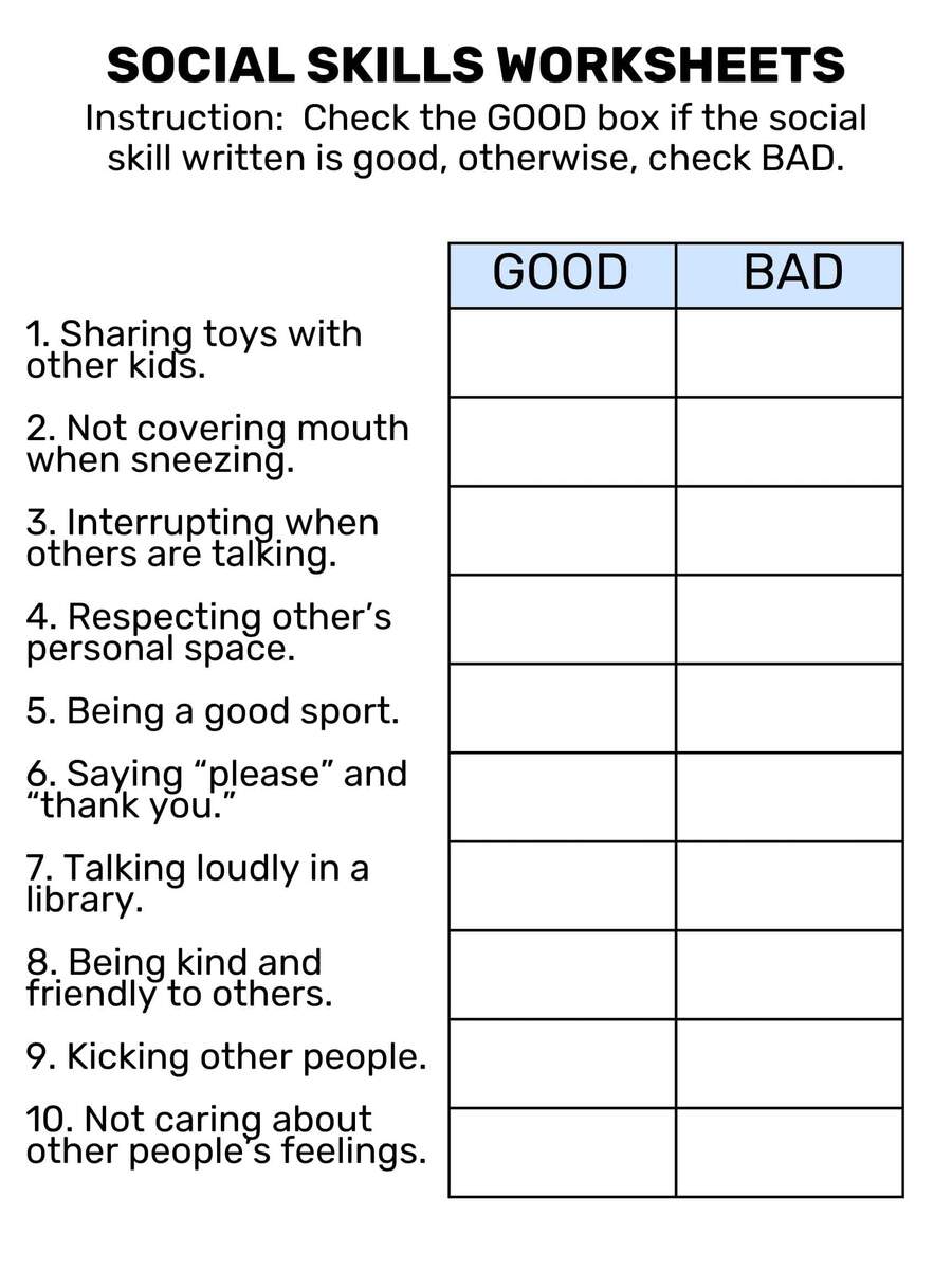 Social Skills Worksheets Free Printable Goally Apps Tablets Worksheets Library Social Skills Worksheets Free Printable Goally Apps Tablets Worksheets Library