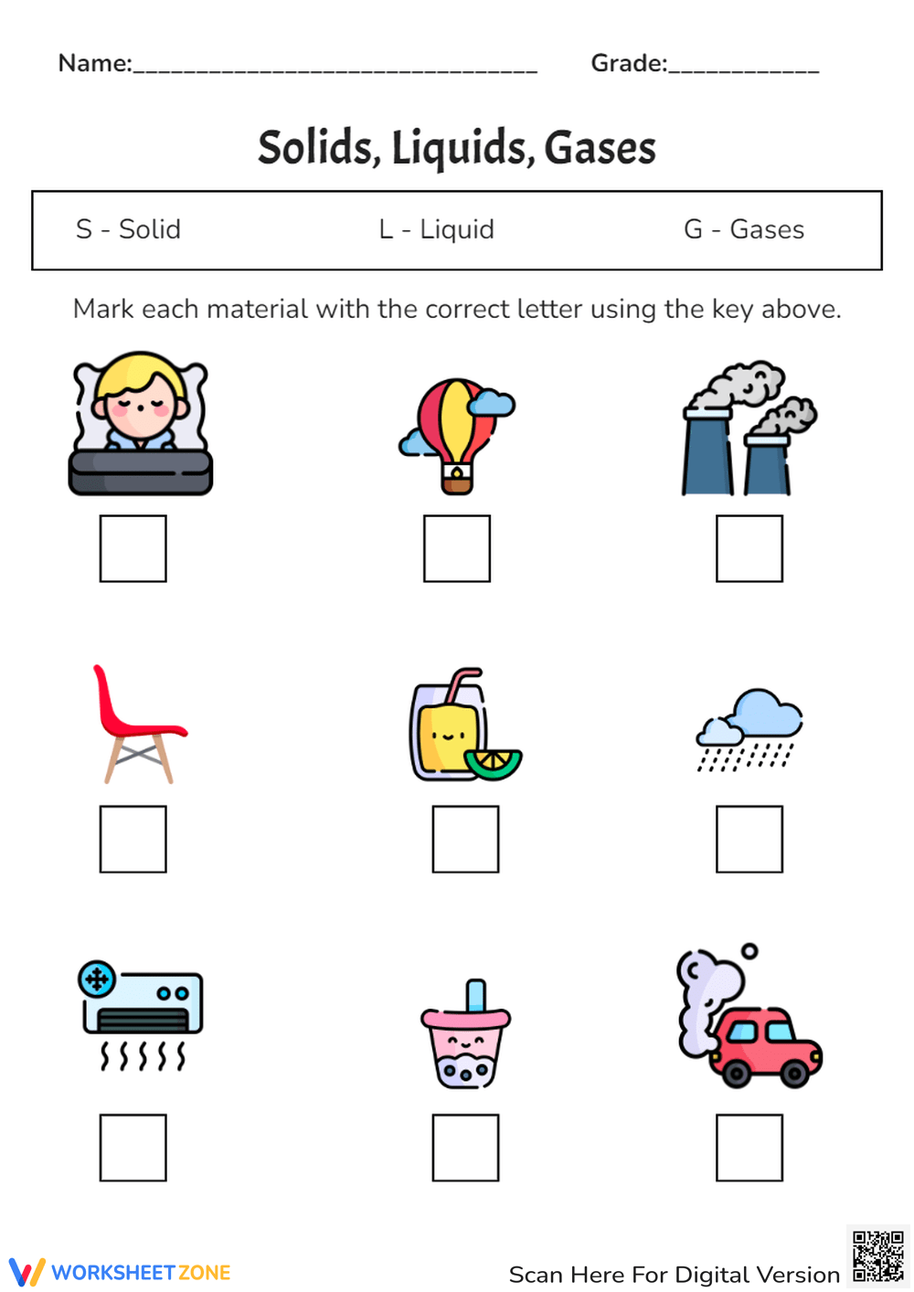 Solid Liquid Gas Worksheet Worksheet Solid Liquid Gas Worksheet Worksheet