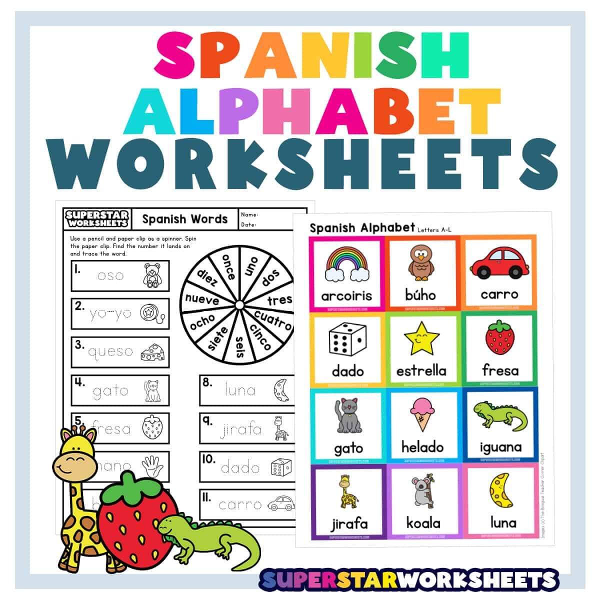 Four Seasons In Spanish Worksheet Free Printable Digital PDF