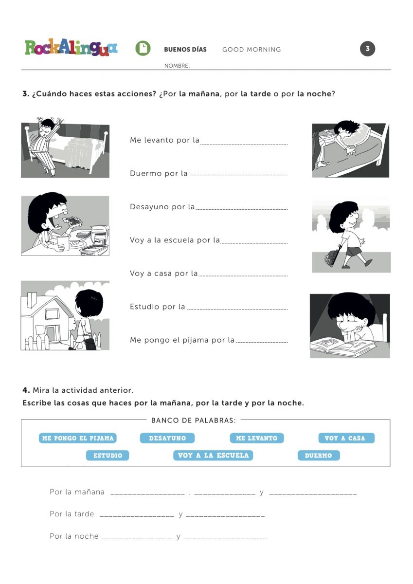 Spanish Greetings Worksheet For Kids Spanish Greetings Worksheet For Kids