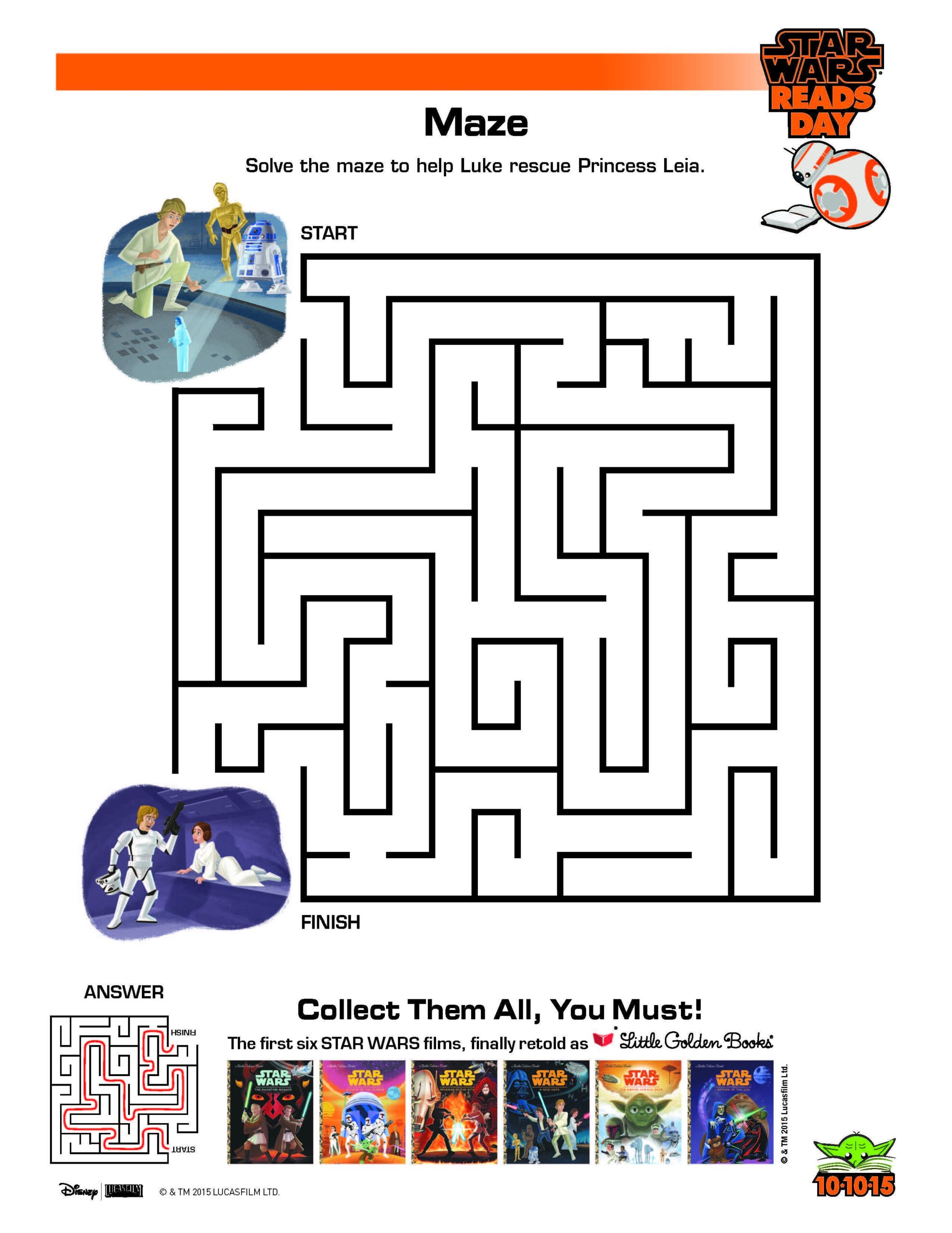 Star Wars Printables Activities Brightly