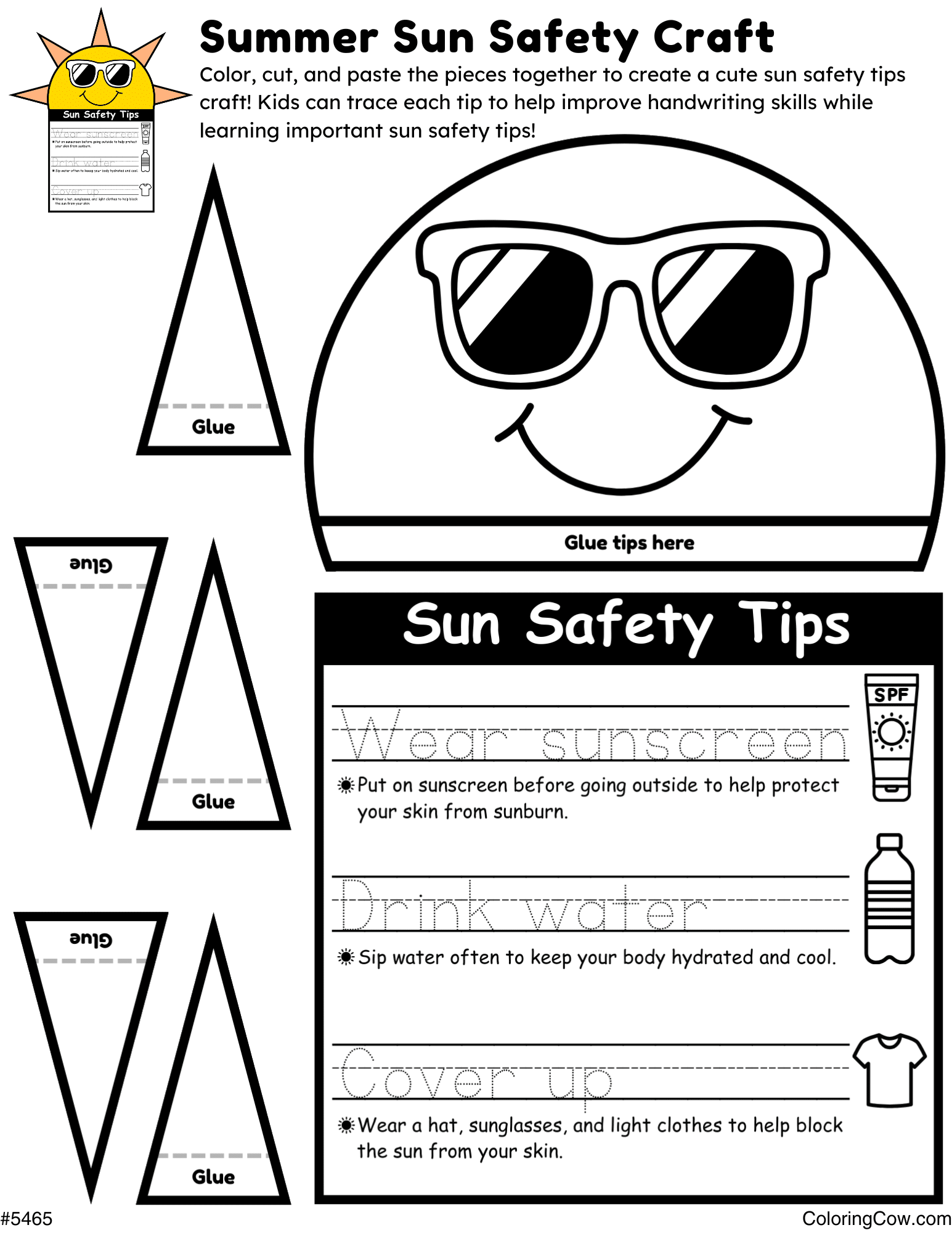 Sun Worksheets 10 Free PDF Printables Printablee