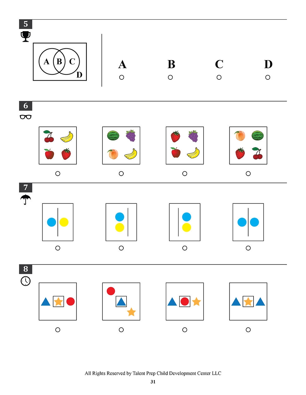 Talent Prep Gifted Talented Test Preparation Kindergarten Level Worksheets Library Talent Prep Gifted Talented Test Preparation Kindergarten Level Worksheets Library