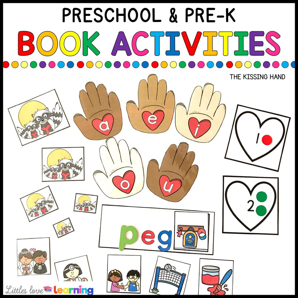 The Kissing Hand Activities For Preschool Pre K Kindergarten The Kissing Hand Activities For Preschool Pre K Kindergarten