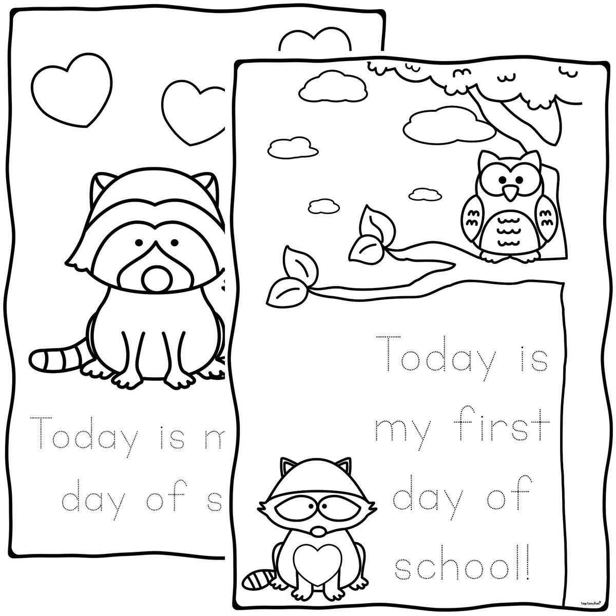 The Kissing Hand First Day Tracing Top Teacher The Kissing Hand First Day Tracing Top Teacher