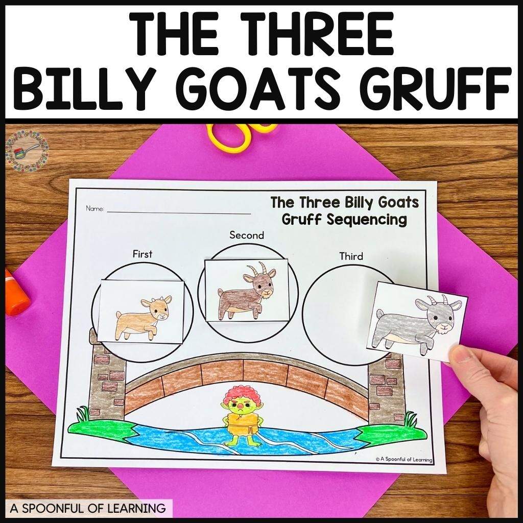 Three Billy Goats Gruff Puppet Retell Booklet Top Teacher