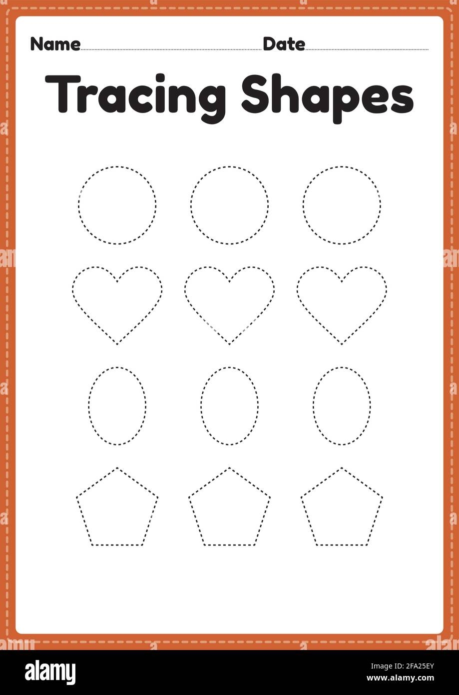 Free Printable Tracing Words Vocabulary Worksheet