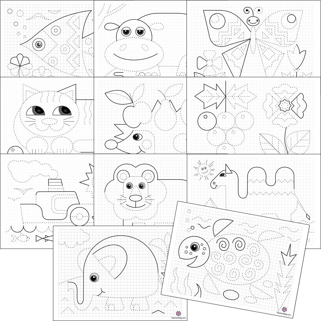 Curved Line Tracing Worksheets For Kindergarten Free