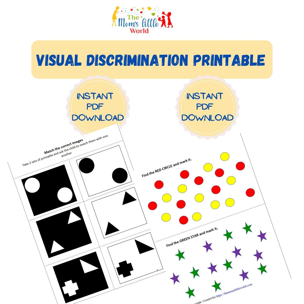 Visual Discrimination Printable Printable Worksheets For Kids Worksheets For Preschool Kids Toddler Activity Bundle Printable For Kids Etsy Visual Discrimination Printable Printable Worksheets For Kids Worksheets For Preschool Kids Toddler Activity Bundle Printable For Kids Etsy