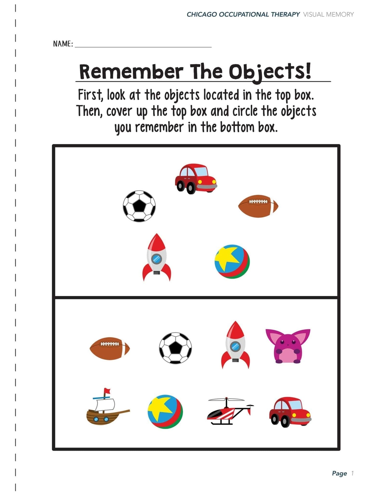 Visual Perceptual Activity Worksheets Chicago Occupational Therapy Worksheets Library Visual Perceptual Activity Worksheets Chicago Occupational Therapy Worksheets Library