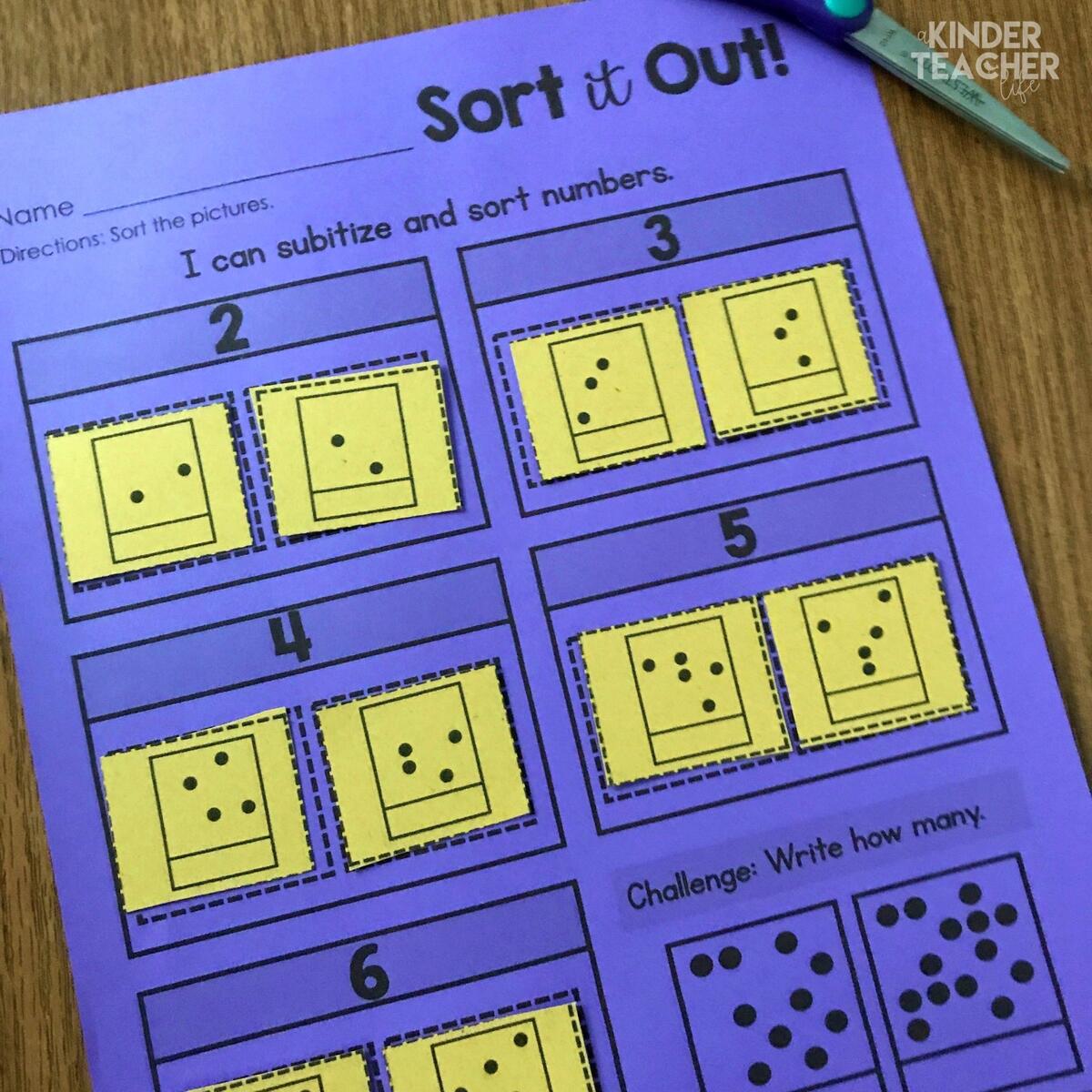 What Is Subitizing And How To Teach It A Kinderteacher Life