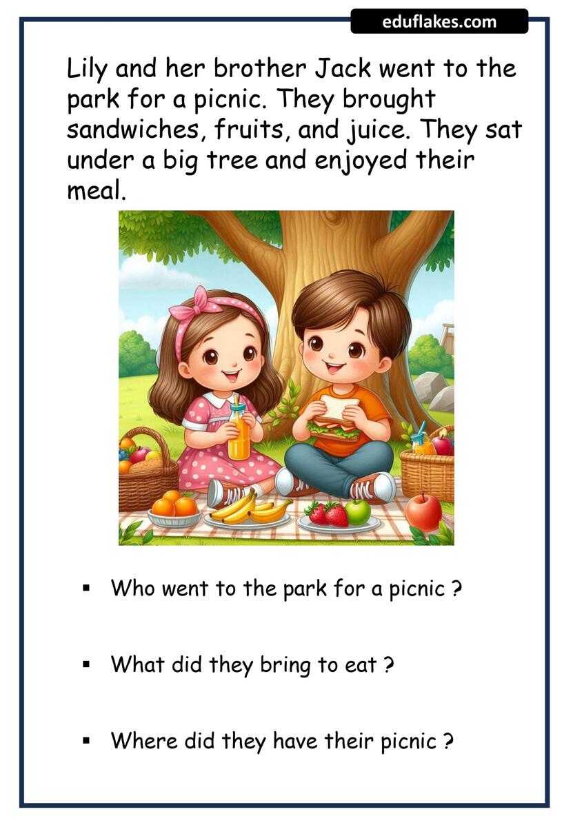 Who What Where Worksheets For Kindergarten Pdf Eduflakes