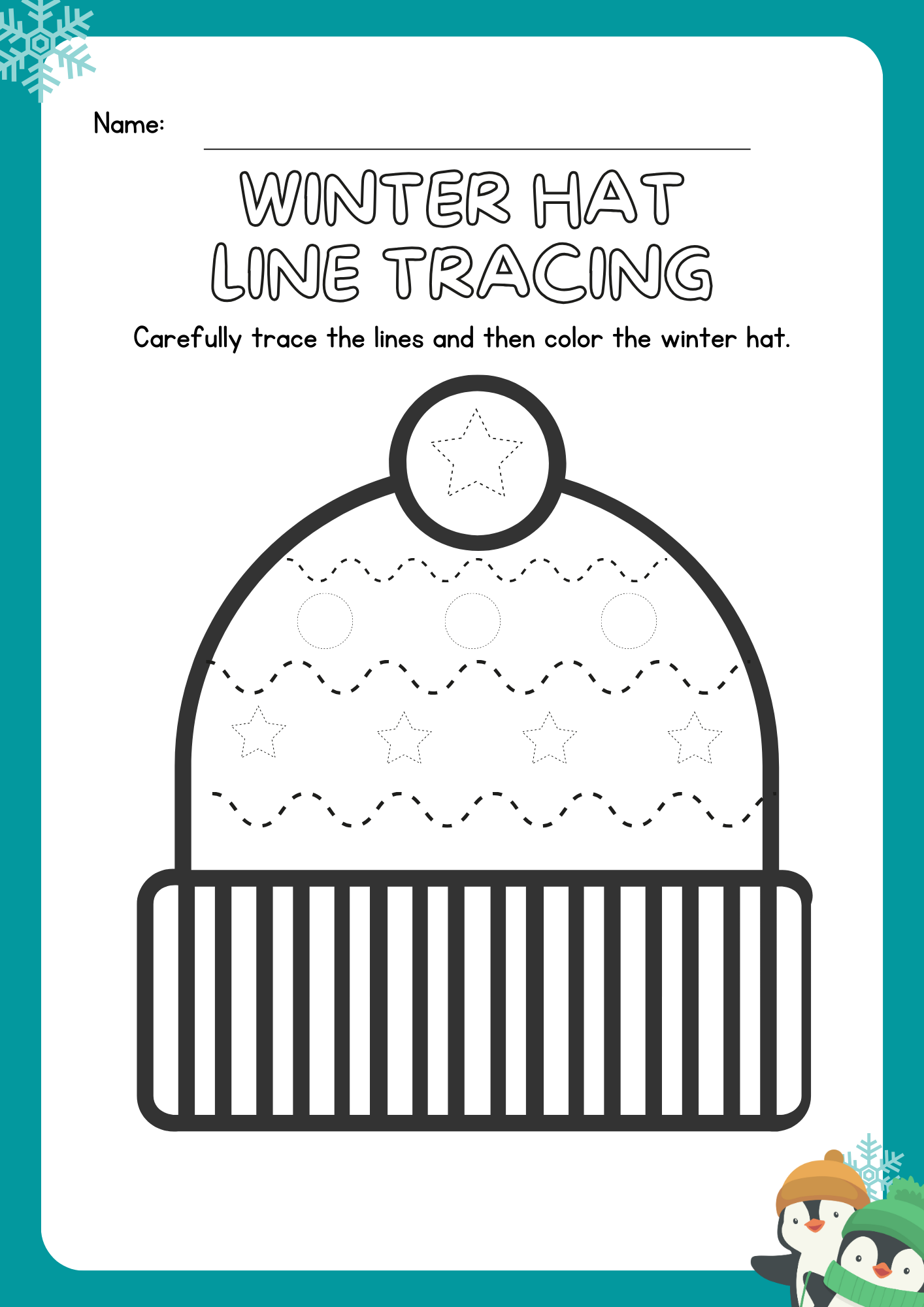 Winter Activity Worksheet 1