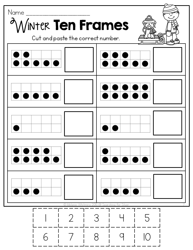 Winter Printables Kindergarten Made By Teachers