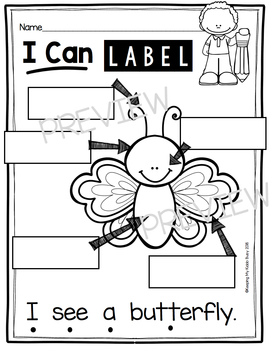 Label The Picture Worksheets For Fall Mamas Learning Corner